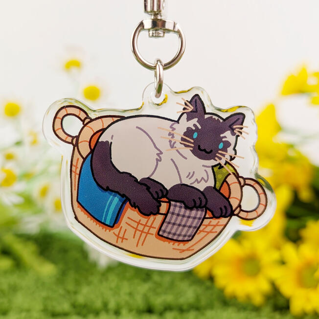Laundry Cat Charm