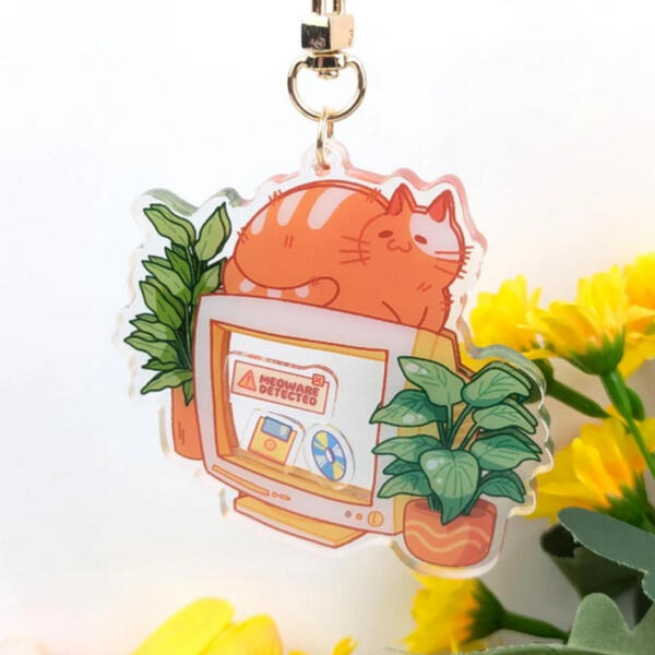 CRT Cat Shaker Charm