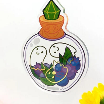 Ghosts Potion Gold Foil Charm