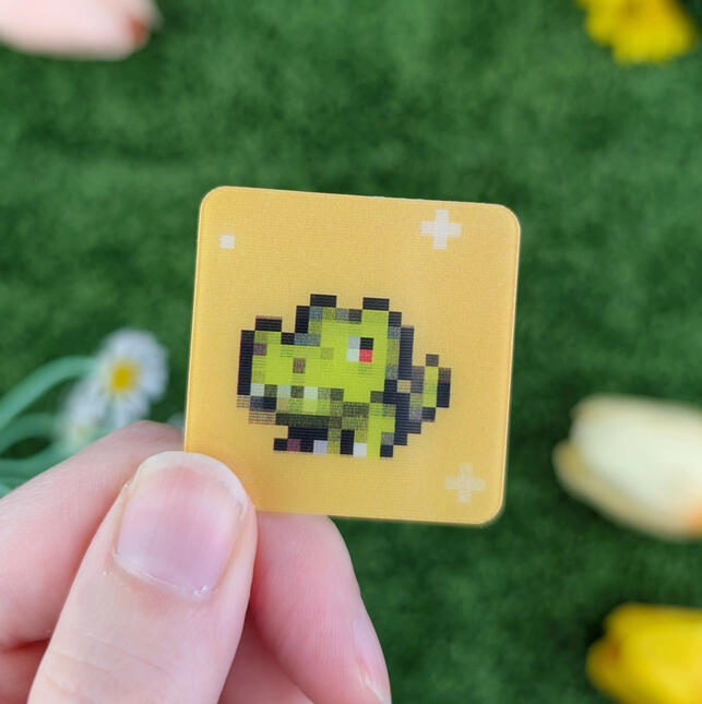 Tiny Croc Sticker