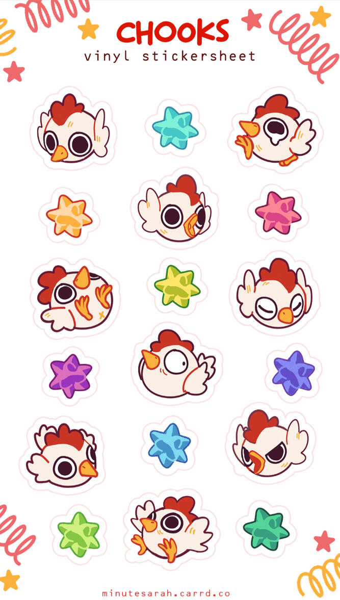 Chooks Washi Tape