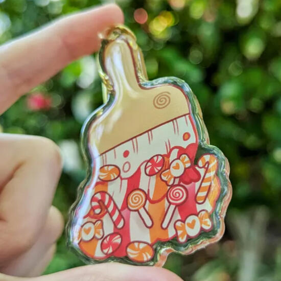 Candy Paint Brush Charm
