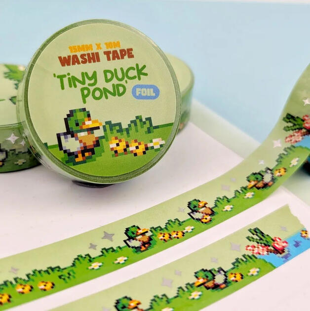 Tiny Duck Pond Washi Tape