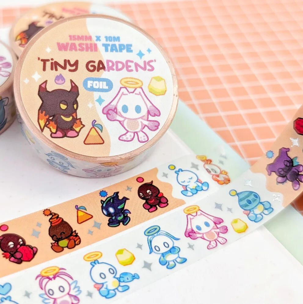 Tiny Gardens Foil Washi Tape