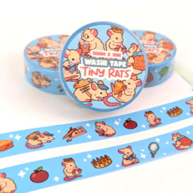 Tiny Rats Washi Tape