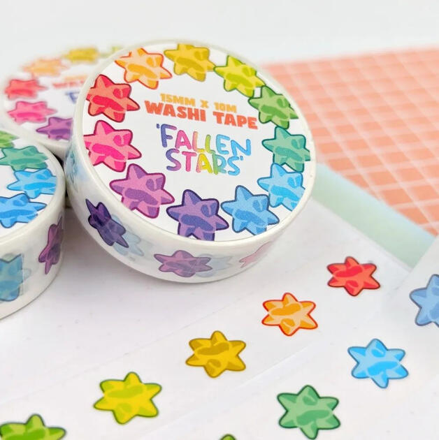Fallen Stars Washi Tape